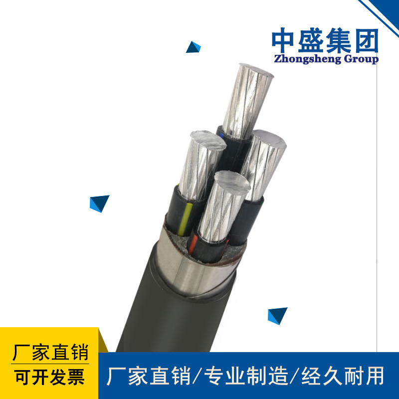 安徽中盛阻燃鋁合金電纜抗蠕變易安裝ZRC-YJLHY23 1.8/3KV 2*185